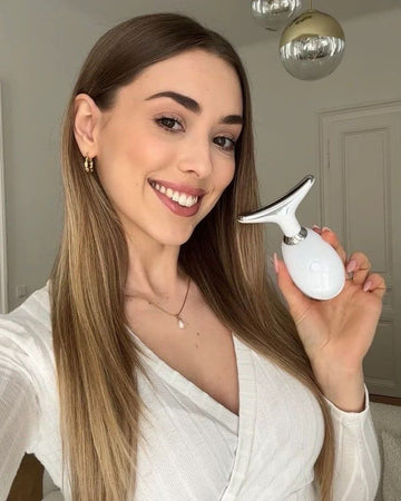 LED Face & Neck Anti-Aging Massager